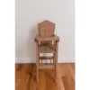 Remley Rebekah’s Collection Kids Wooden Doll Furniture High Chair - Ships Assembled