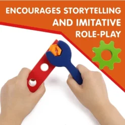 Leo & Friends My First Tool Box Kit Of 28 Wooden Pieces -Learning Toys Sales GUEST cee761b6 f338 488d 8bb4 ad0f7396c96f