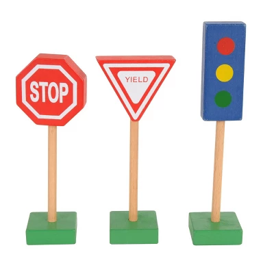 Creative Minds International Traffic Signs - Set Of 11 3 Creative Minds International Traffic Signs - Set Of 11