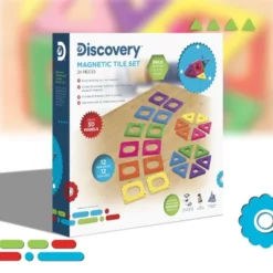 Discovery Kids Magnetic Tiles Building Blocks Set 24pcs -Learning Toys Sales GUEST cf8594aa 134a 4c59 85d9 551f8189bb70