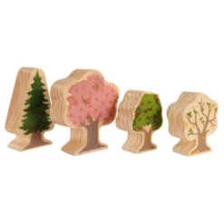 Kaplan Early Learning Four Seasons Wood Trees - Double-Sided -Learning Toys Sales GUEST d0269451 542e 4e88 9a0b e9b6b94c4c49