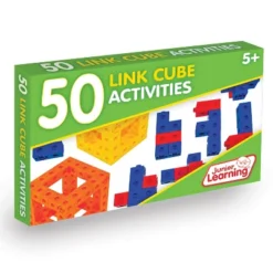 Junior Learning 50 Link Cube Activities