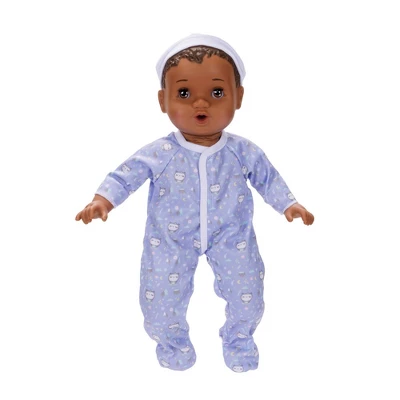 Perfectly Cute 14" Sleepy Time Baby Doll - Brown Hair/Brown Eyes 6 Perfectly Cute 14" Sleepy Time Baby Doll - Brown Hair/Brown Eyes - Image 4