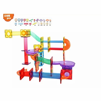 Link Kids Magnetic Building Blocks Tile Fantasy Castle Set Help Build Kids Creativity Minds Open Ended Play Educational 108 Piece Set 3 Link Kids Magnetic Building Blocks Tile Fantasy Castle Set Help Build Kids Creativity Minds Open Ended Play Educational 108 Piece Set