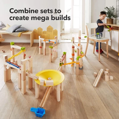 HABA Marble Run 74 Piece Master Construction Set 8 HABA Marble Run 74 Piece Master Construction Set - Image 6