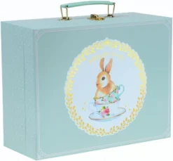 Jewelkeeper Porcelain Tea Set For Little Girls - Blue - 13 Piece -Learning Toys Sales GUEST d66bbc4c 1820 4c29 aec3 c715de3bc7f7