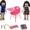 The New York Doll Collection 18 Inch School Desk 2 The New York Doll Collection 18 Inch School Desk -Learning Toys Sales GUEST d68b67eb 3f5e 4aeb b78d 40f309ab97f7
