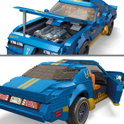 Mega Construx MEGA Hot Wheels '77 Pontiac Firebird Collectible Building Set (844 Pc) 5 Mega Construx MEGA Hot Wheels '77 Pontiac Firebird Collectible Building Set (844 Pc) - Image 3