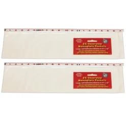 Ashley Productions Clear View Self-Adhesive Name Plate Pockets -Learning Toys Sales GUEST d7657265 fbf2 47b1 bbcd 85156c274ddf