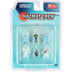 "Hazmat Crew" 6 Piece Diecast Figurine Set For 1/64 Scale Models By American Diorama -Learning Toys Sales GUEST d986a3d6 2004 4853 8626 1e3b474c81b4