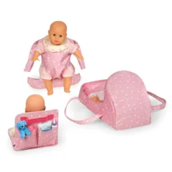 First Class 5-Piece Doll Travel Set - Pink/Stars -Learning Toys Sales GUEST d9d625ec e043 4b85 b6dc d82e781139f3