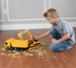 Toy To Enjoy Excavator & Dump Truck Toy For Kids (Set Of 2) 15 X 5 X 5 Inches -Learning Toys Sales GUEST d9f68193 1360 4c38 8e04 4e24f3375fbe