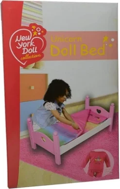 The New York Doll Collection 18 Inch Wooden Bed -Learning Toys Sales GUEST da7cece0 e5d7 457b 99e4 74bc2d10e97f
