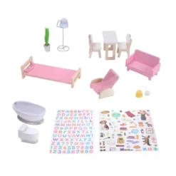 Olivia's Little World By Teamson Kids Wooden Dreamland Farmhouse Dollhouse Set -Learning Toys Sales GUEST db3b1e2f 35f1 46de bc52 9eeaaeb66b05