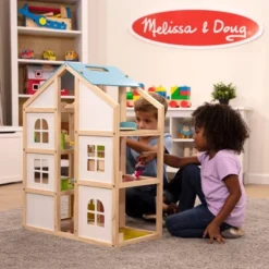 Melissa & Doug Hi-Rise Wooden Dollhouse With Furniture, Garage And Working Elevator 14 Melissa & Doug Hi-Rise Wooden Dollhouse With Furniture, Garage And Working Elevator -Learning Toys Sales GUEST db599fb6 76ac 4af8 b5d9 318c79c31cc6