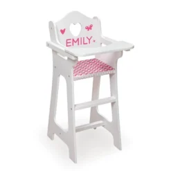 Badger Basket Doll High Chair With Accessories And Free Personalization Kit -Learning Toys Sales GUEST dc3481db 5287 4a6f ae61 d483cd823a00