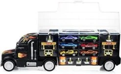 Toy Truck Transport Car Carrier - Includes 6 Toy Cars & Accessories - Play22Usa -Learning Toys Sales GUEST dc67261a beb9 463d 9d85 fc0292d4b670