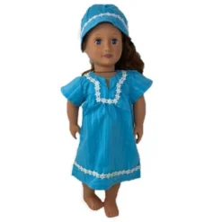Doll Clothes Superstore Matching Girl And Doll Dress With Hat Size 7 -Learning Toys Sales GUEST dc7a0eb7 a692 4244 b8b9 dc00f12a6155
