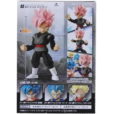 Bandai Dragon Ball Super Power 66 Mini Figure | Super Saiyan Rose Goku Black 4 Bandai Dragon Ball Super Power 66 Mini Figure | Super Saiyan Rose Goku Black - Image 2