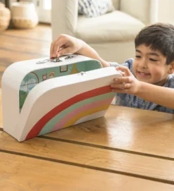 HearthSong 11 Inch Rainbow Cottage Travel Dollhouse Set With 2 Dolls And 5 Piece Furniture Set -Learning Toys Sales GUEST df3c8e07 60b6 44c6 ac93 d47a79424778