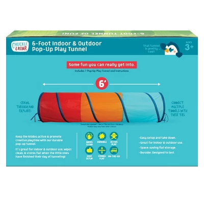 Chuckle & Roar Pop-up Play Tunnel 4 Chuckle & Roar Pop-up Play Tunnel - Image 2