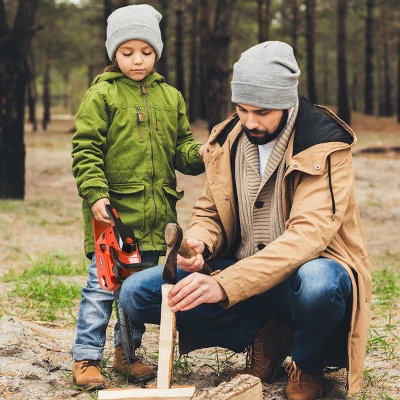 Hey! Play! Pretend Toy Chainsaw (Battery Powered) 6 Hey! Play! Pretend Toy Chainsaw (Battery Powered) - Image 4