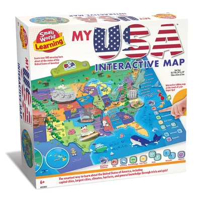 Small World Toys My USA Interactive Map 3 Small World Toys My USA Interactive Map