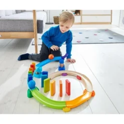 HABA Kulllerbu Kringel Domino Playset - 33 Piece Ball Track Starter Set -Learning Toys Sales GUEST e1b4817b 6c1b 41f6 a21b 276852812f99