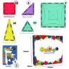 Mag Genius - 60 Pieces Of Mathematically Shaped Colorful And Transparent Magnetic Building Tiles -Learning Toys Sales GUEST e2401039 0a26 4415 b0b8 4177663c32ce