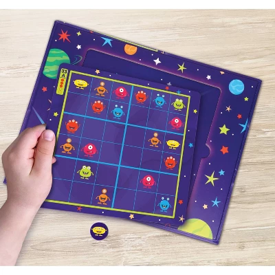 Learning Resources Magnetic Space Sudoku Brainteaser - 73pc 4 Learning Resources Magnetic Space Sudoku Brainteaser - 73pc - Image 2