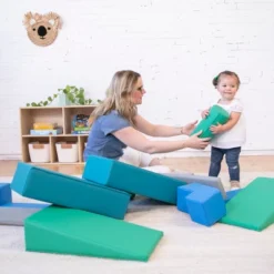 ECR4Kids SoftZone Building Foam Blocks, Large Unit-Style Soft Builder Blocks, 16-Piece -Learning Toys Sales GUEST e3508af9 ac44 488b b6b8 6b5fe5d889bf
