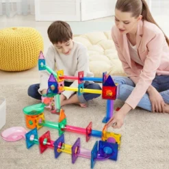 PicassoTiles® Magnetic Marble Run, 71 Pieces -Learning Toys Sales GUEST e56c10cb 08d0 4c79 bd3b 2d4d8c08e6e9