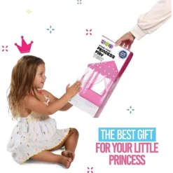 Large Playhouse Tent - Princess Castle Pink With Star Lights And Carry Bag - Play22USA -Learning Toys Sales GUEST e585ef74 4fe3 49fc b612 d293168ed687