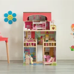 ShpilMaster Wooden Doll House With Toys And Furniture Accessories With LED Light For Ages 3+ -Learning Toys Sales GUEST e5b29637 979e 404f 846a 69953668079b