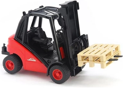 Bruder Linde H30D Fork Lift With Pallet 5 Bruder Linde H30D Fork Lift With Pallet - Image 3