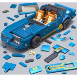 Mega Construx MEGA Hot Wheels '77 Pontiac Firebird Collectible Building Set (844 Pc)