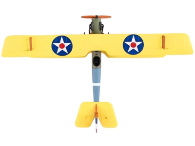Curtiss JN4 "Jenny" Biplane Aircraft "United States Army Air Service" 1/100 Diecast Model Airplane By Postage Stamp 6 Curtiss JN4 "Jenny" Biplane Aircraft "United States Army Air Service" 1/100 Diecast Model Airplane By Postage Stamp - Image 4