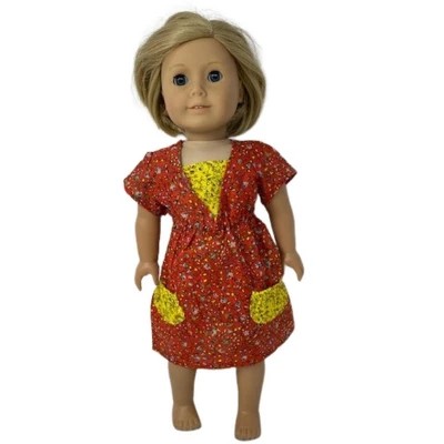 Doll Clothes Superstore Matching Child And Doll Red Dress Size 7 4 Doll Clothes Superstore Matching Child And Doll Red Dress Size 7 - Image 2