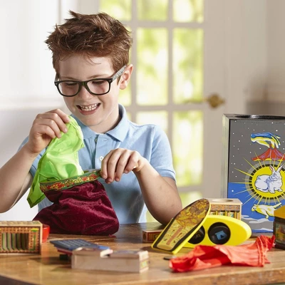 Melissa & Doug Deluxe Solid-Wood Magic Set With 10 Classic Tricks 3 Melissa & Doug Deluxe Solid-Wood Magic Set With 10 Classic Tricks