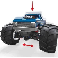 Mega Construx MEGA Hot Wheels Bigfoot Collectible Monster Truck Building Toy - 538pcs -Learning Toys Sales GUEST ee8d45a1 f7da 4ee1 ace5 e7bd384730b6