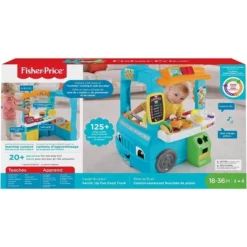 Fisher Price Fisher-Price Laugh & Learn Servin' Up Fun Food Truck With 20+ Piece Accessory Set DYM74 -Learning Toys Sales GUEST eecc97c2 00d7 411c 823d fe17ae1853ae