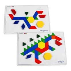 Learning Advantage Pattern Block Cards, Set Of 20 -Learning Toys Sales GUEST efcaeb14 7f44 4174 8a96 d38dd5a05608