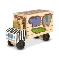 Melissa & Doug Animal Rescue Shape-Sorting Truck - Wooden Toy With 7 Animals And 2 Play Figures -Learning Toys Sales GUEST efeb210c e2a7 4341 83d5 75e9c1d69d28