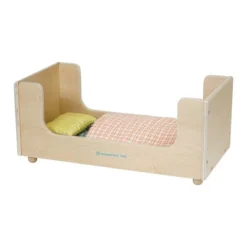 Manhattan Toy Night Night Wooden Play Sleigh Bed With Pillow And Blanket For Dolls And Stuffed Animals -Learning Toys Sales GUEST efefc765 46c3 4261 bb0a 1df17569327f