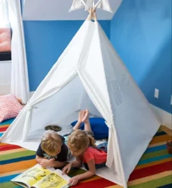 HearthSong - 4' Light-Up Fabric Play Tent With Sewn-in Floor -Learning Toys Sales GUEST f103d34d 6ab2 475a a1ed be7281e52a89