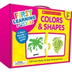 Scholastic First Learning Puzzles: Colors & Shapes