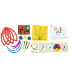 Edx Education Early Math101 To Go Kit, Geometry & Problem Solving, Ages 5-6