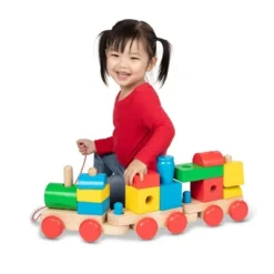 Melissa & Doug Wooden Jumbo Stacking Train - Classic -Learning Toys Sales GUEST f44251c0 896b 4c9a bb24 ac283221c962