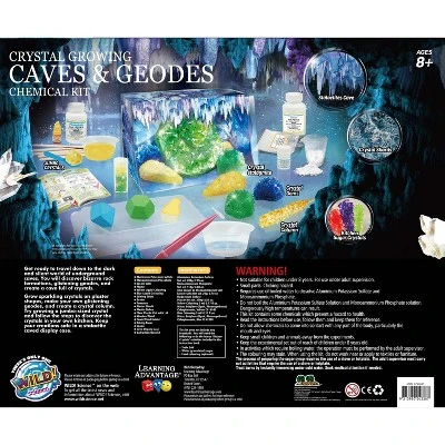 WILD Environmental Science Crystal Growing Caves And Geodes Kit 5 WILD Environmental Science Crystal Growing Caves And Geodes Kit - Image 3