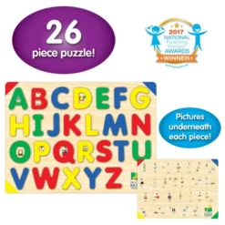 The Learning Journey Lift & Learn ABC Puzzle